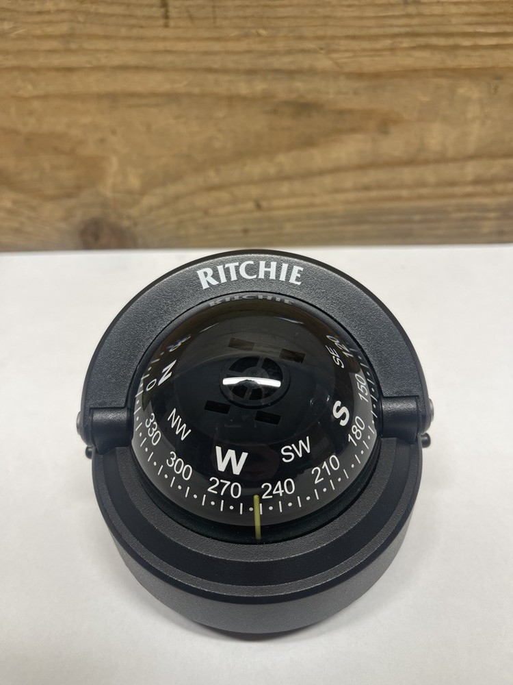 Ritchie S-53 Explorer Surface Mount Marine Compass Black