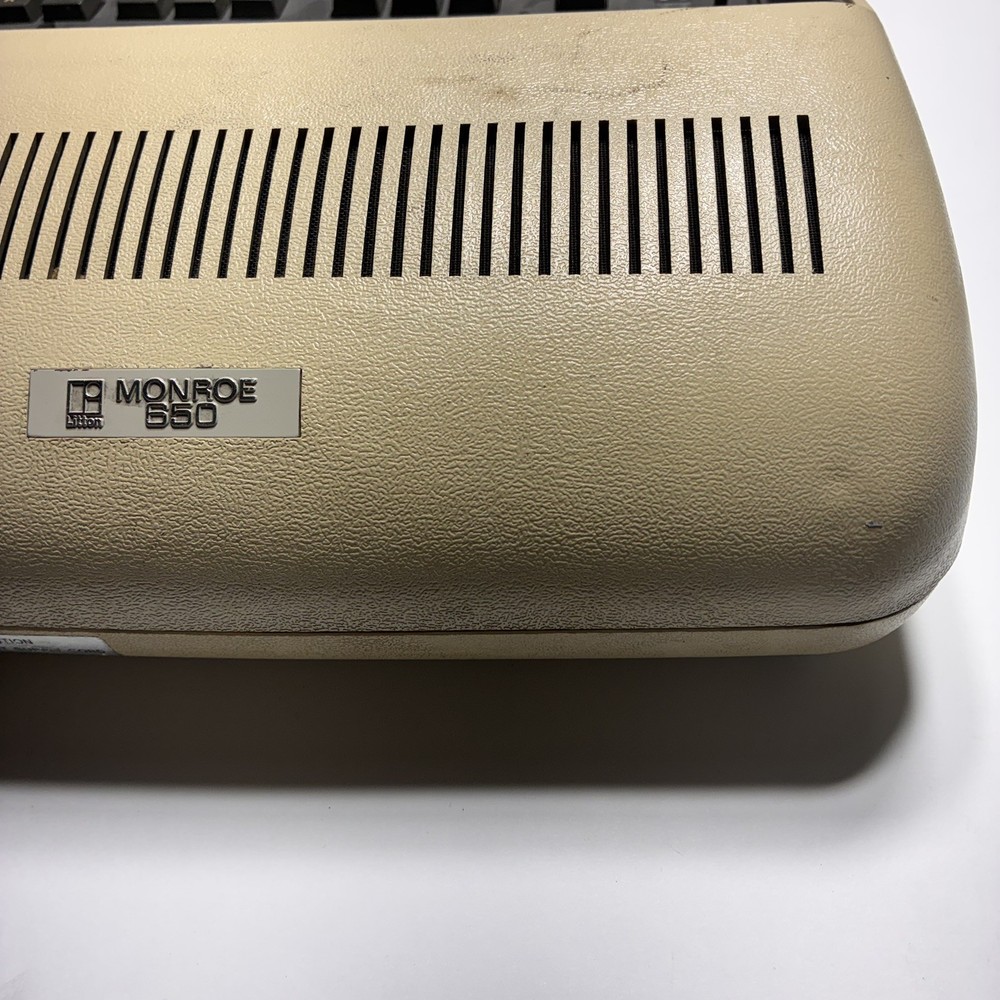 Monroe 650 with Nixie Tube Display.