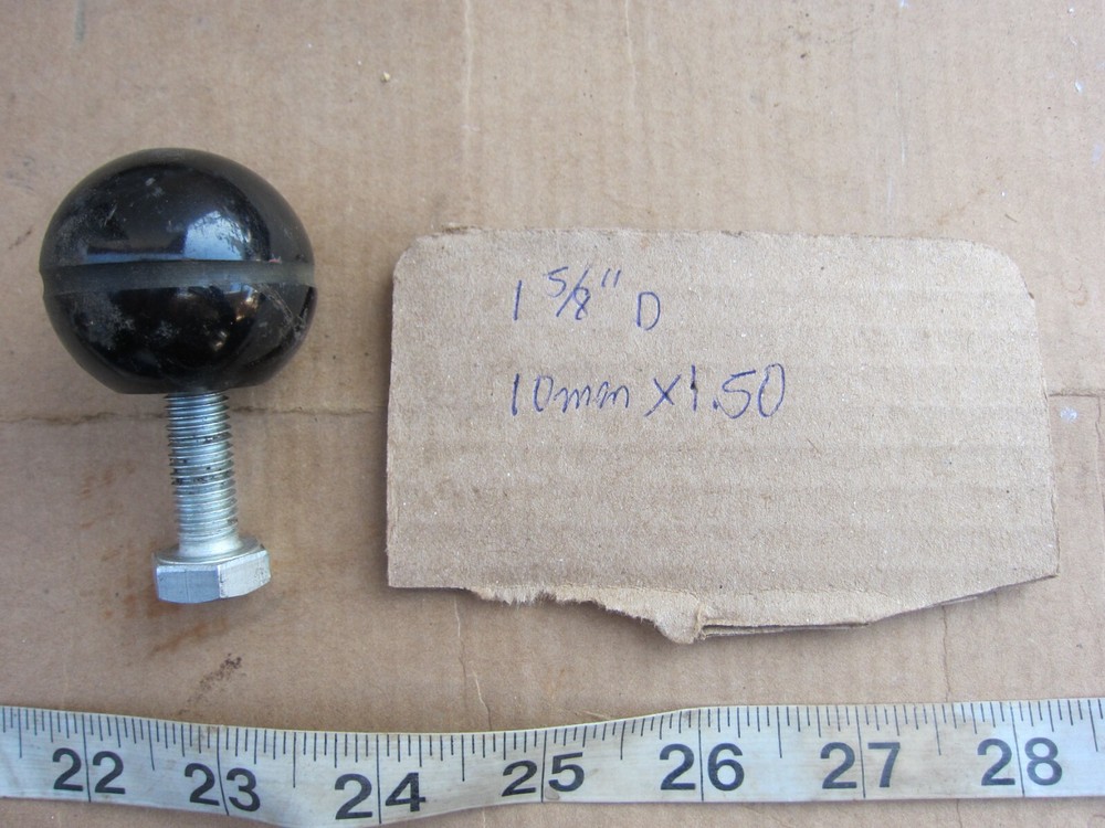 1⅝" Dia 10mmx1.5 Handle, Used