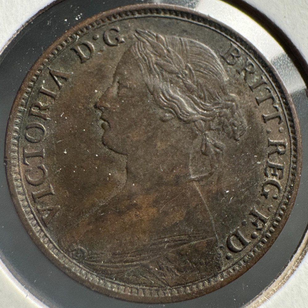 1864 1/2 HALF CENT NOVA SCOTIA!