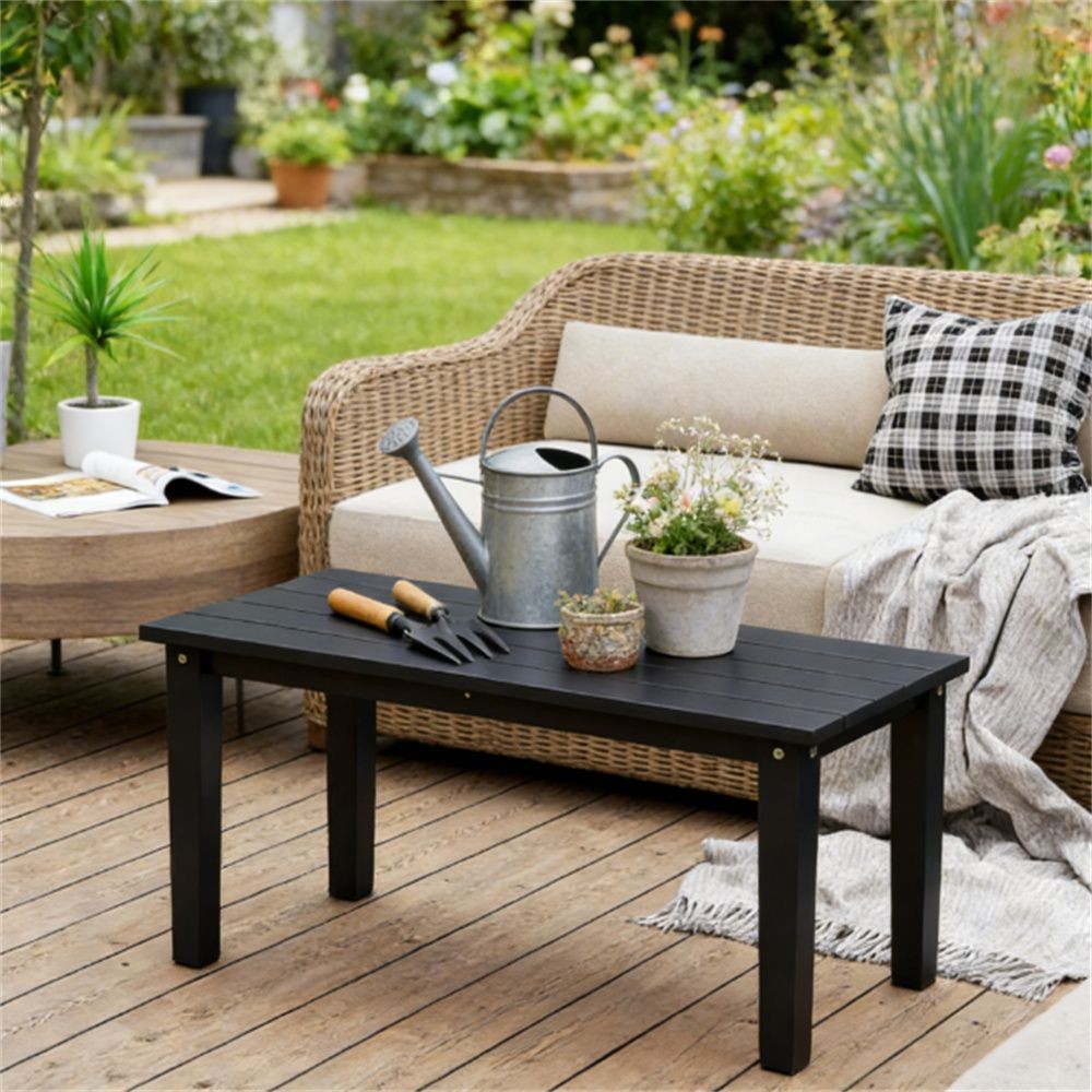 Rectangular dining table, outdoor coffee table & terrace table