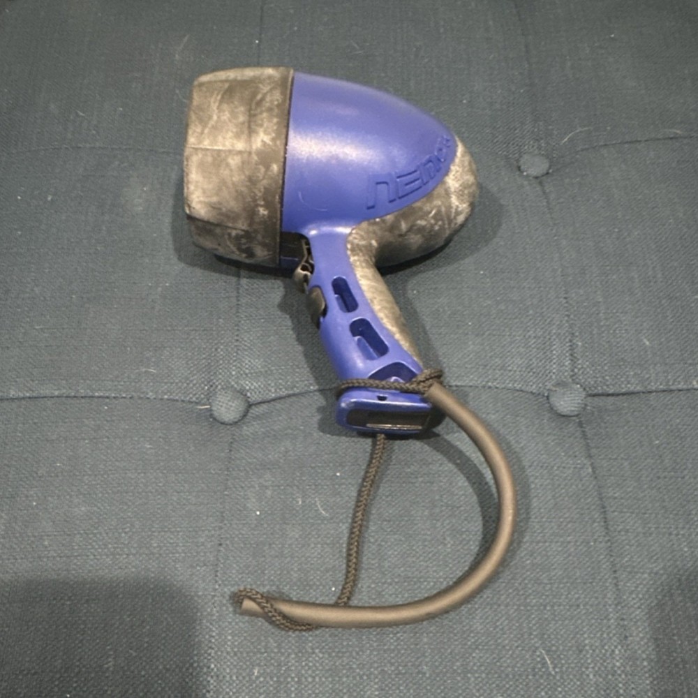 Nemo 8C Handheld Flashlight Blue Black Plastic Durable Portable Lighting Tool