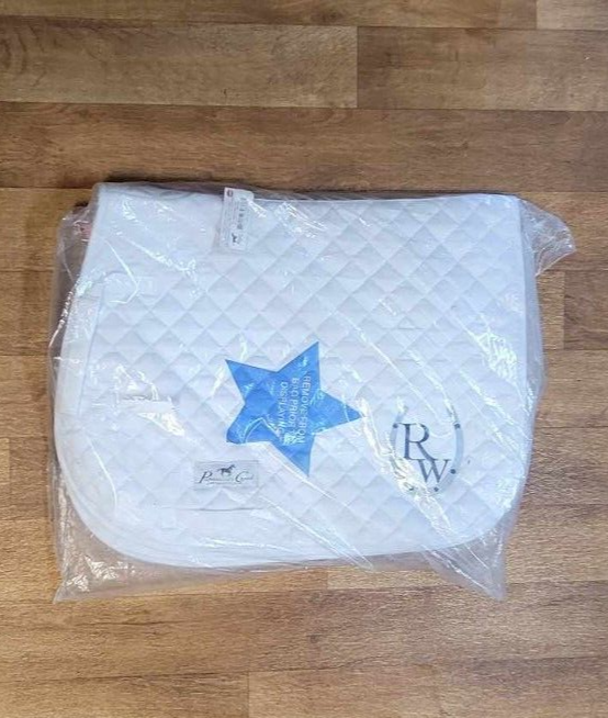 Professional's Choice RW All Purpose Saddle Pad white