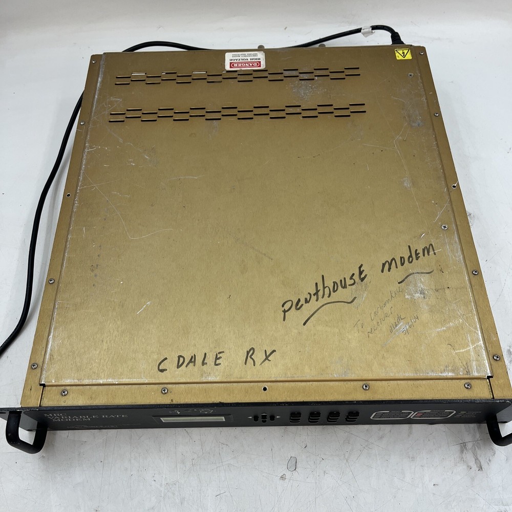 MRC Variable Rate Modem Tested For Power.