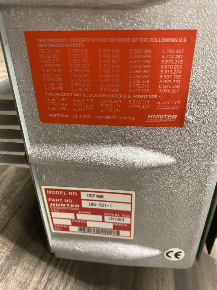 105-361-1 Hunter Wheel Alignment DSP400 Left Hand Camera Sensor Drivers Side