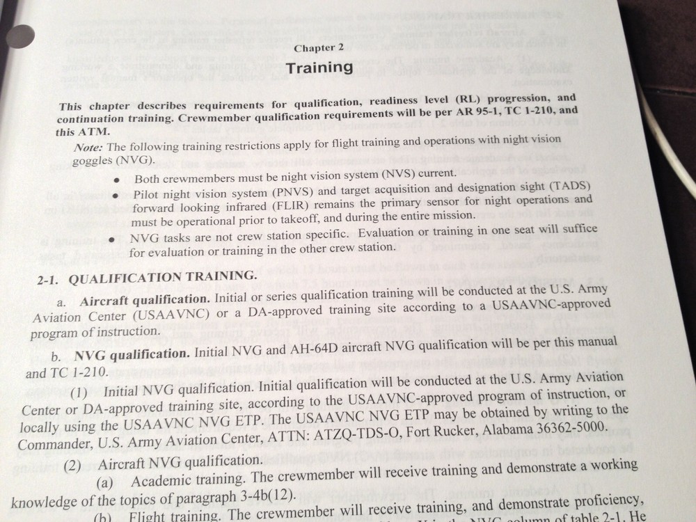 Boeing AH-64D Apache AirCrew Training Manual