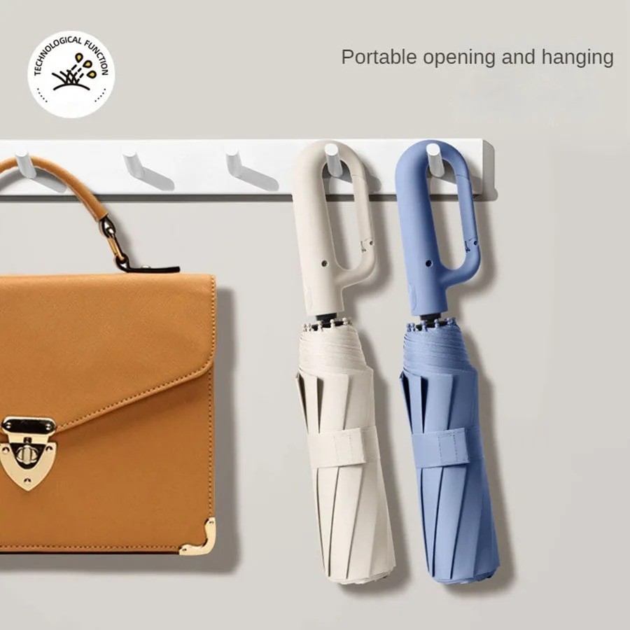 20 Bones Windproof Strong 105CM Reinforced Automatic Folding Umbrella
