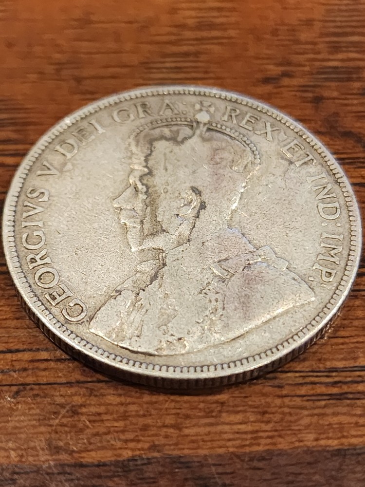 1912 Canada 50 Cents Silver Coin