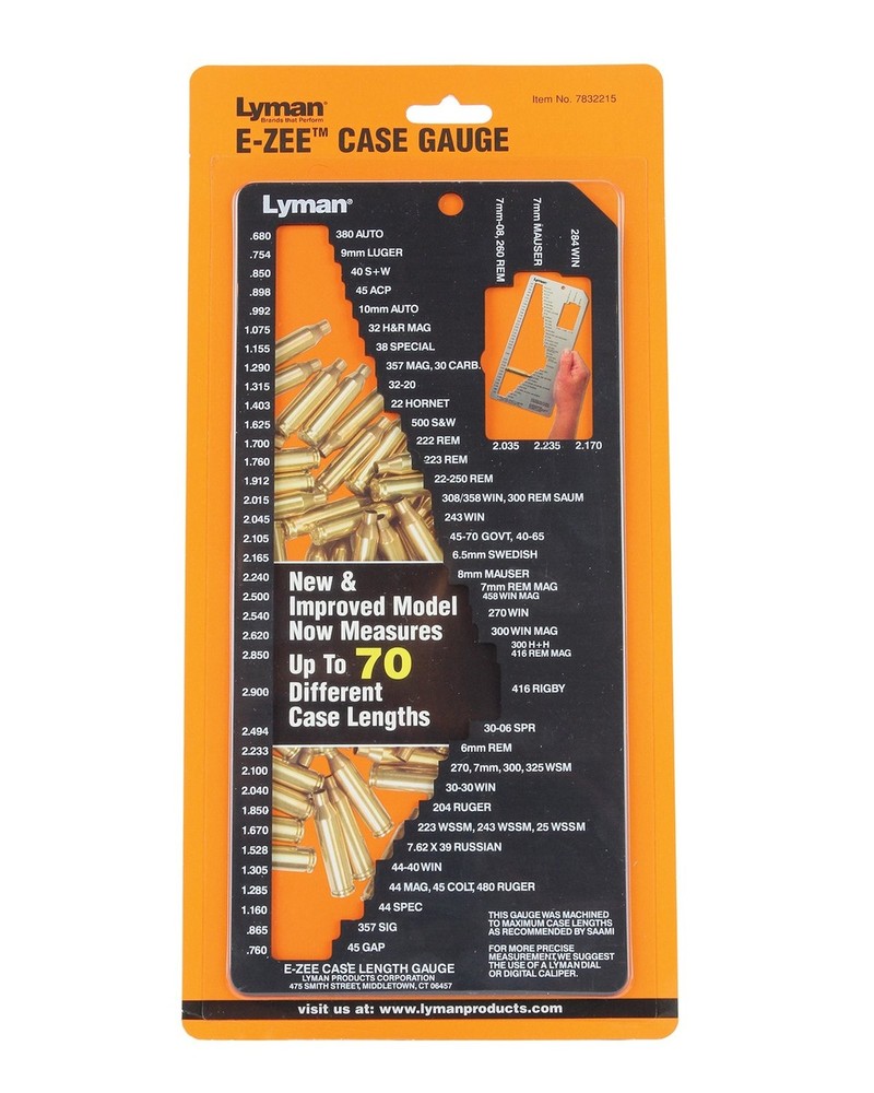 Lyman E-Zee Case Gauge