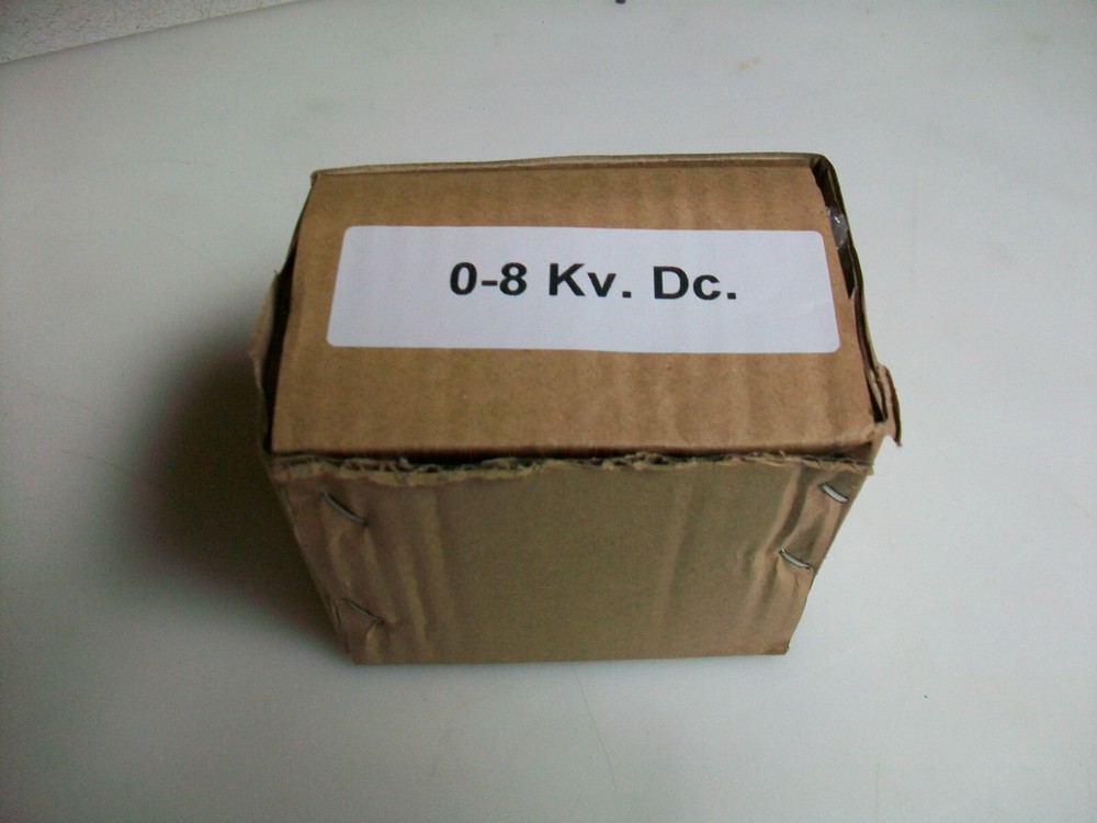 0-8 Kv. Dc. Panel METER NEW 4" X 3 1/2"