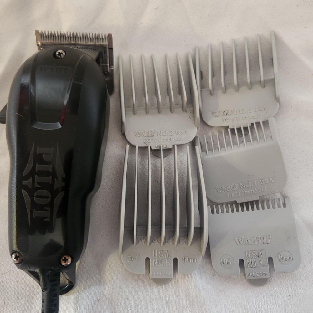 WAHL Professional Pilot Clipper. Compact.Includes 5 Guards