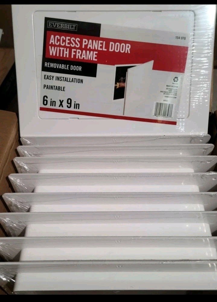 9-Pack EVERBILT 6" X 9" Access Panel With Frame