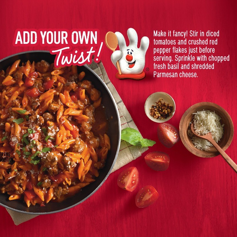 (8 pack) Hamburger Helper Tomato Basil Penne, 7.4 oz Box ,NEW
