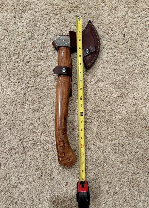 Wood Handle Viking Axe Hatchet