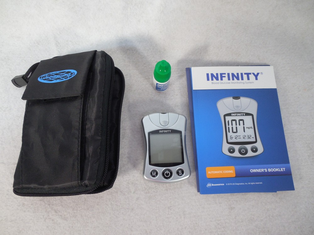 INFINITY Diabetic Blood Glucose Test Strips 200ct with Meter