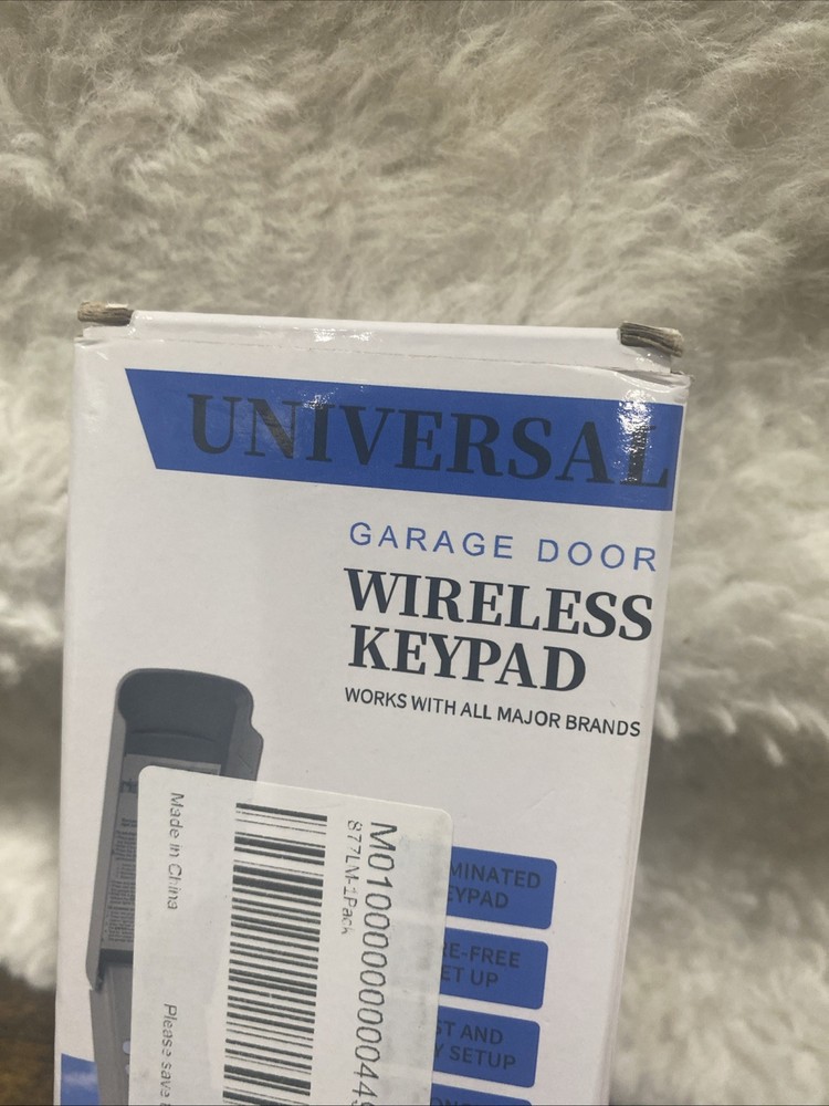 Universal Garage Door Opener Keypad