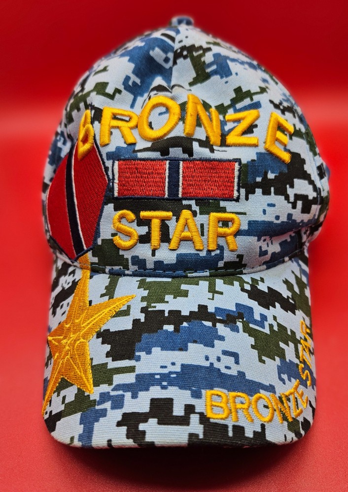 Two Military Bronze Star hats preowned