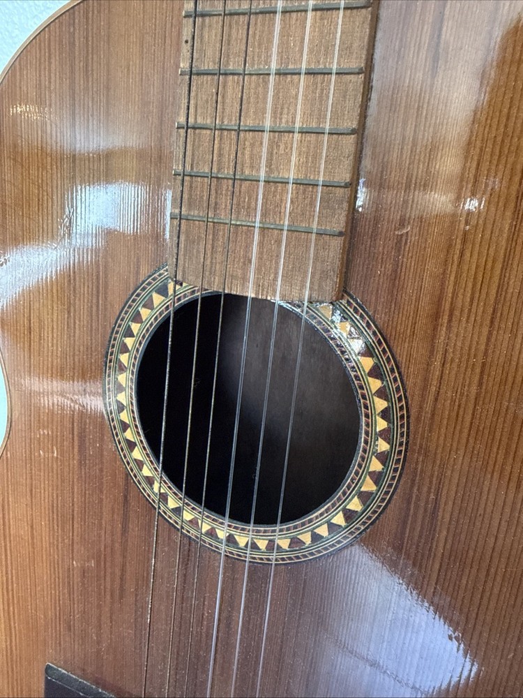 Custom Classical Guitar With Stand