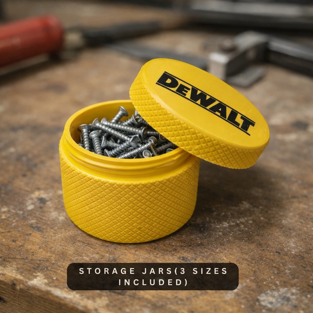 DeWalt Ultimate Garage Organizer System Tool Holder Battery Mount Storage Kit