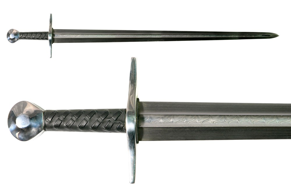 Sword Sir William Marshall - Damascus Steel