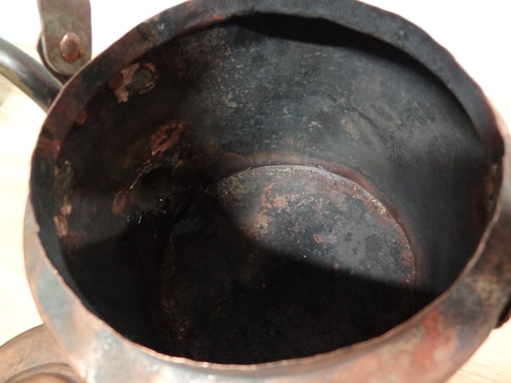 VINTAGE RUSSIAN COPPER POT KETTLE