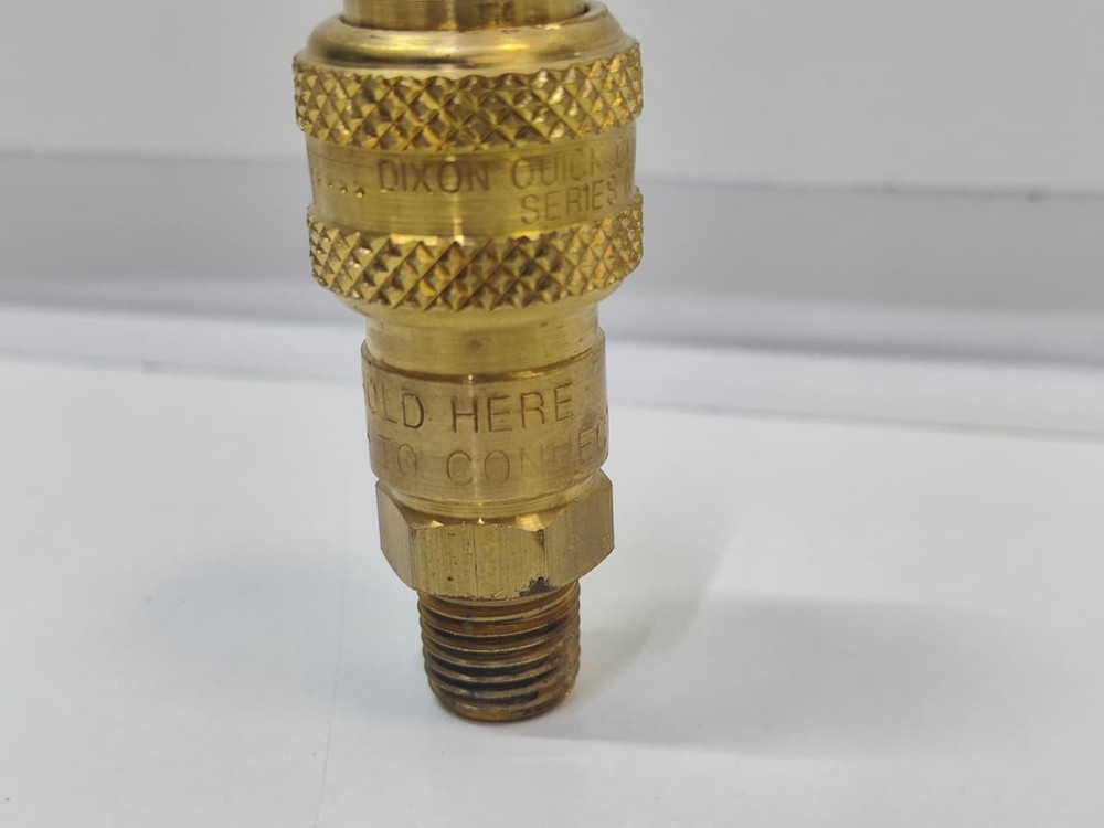 New DIXON 2DM2-B - D-Series Pneumatic Automatic Male Threaded Coupler, VS#133