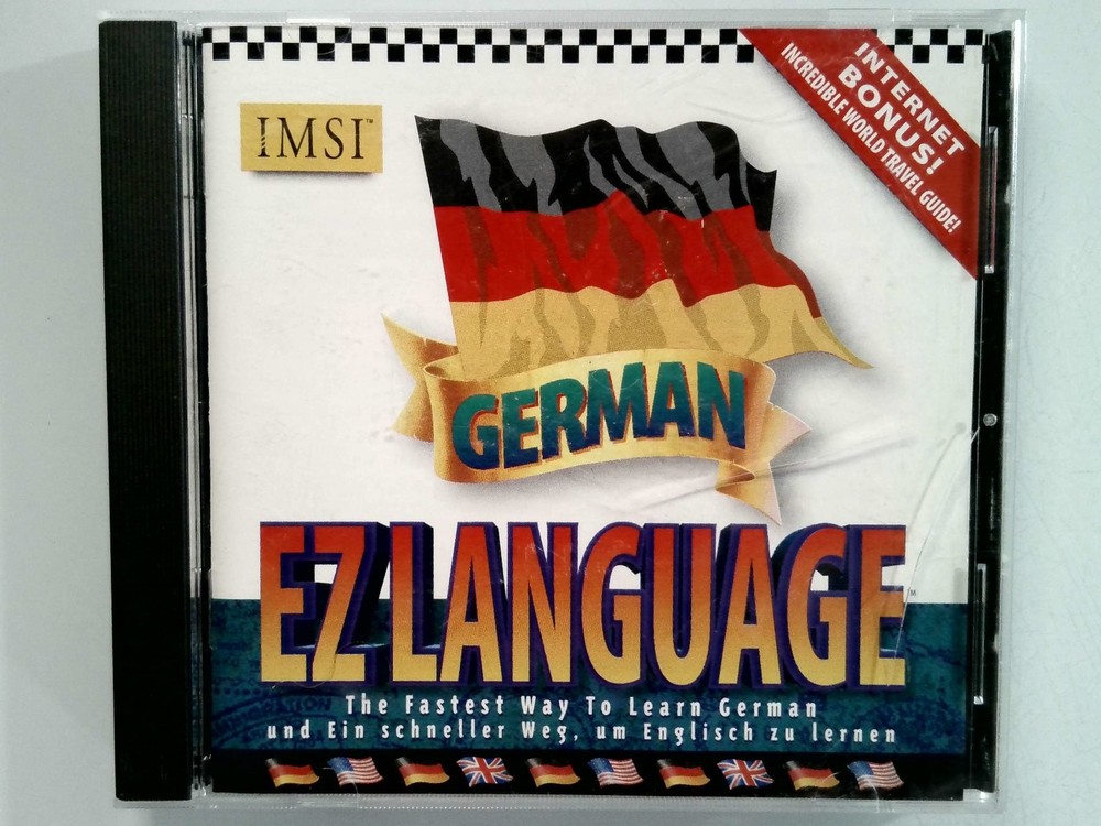 IMSI EZLanguage German Language Learning Software PC Mac CD-ROM