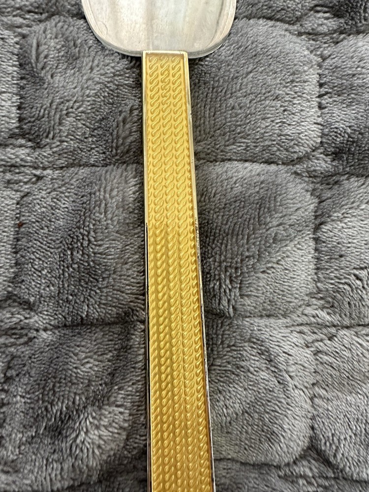 Wedgwood Vera Wang Pie Cake Server Goldtone Handle