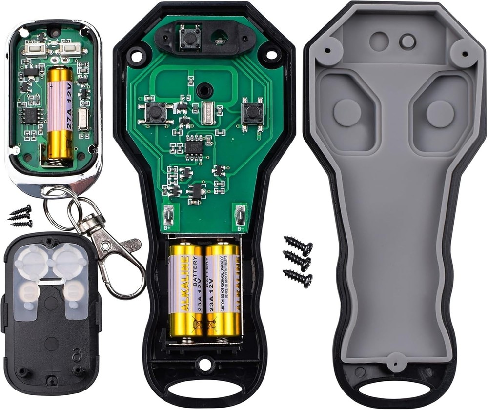 Riyitauto Wireless Winch Remote Control Black-dump trailer wireless remote