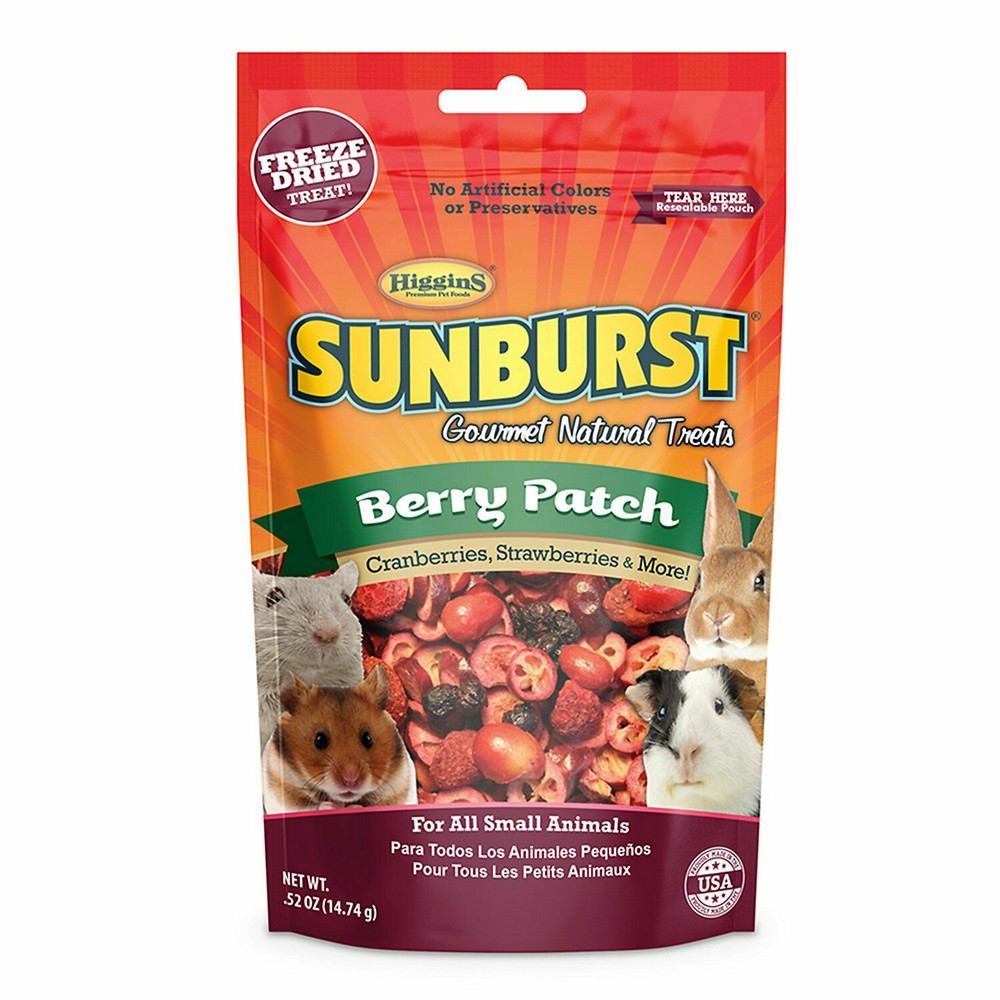 Higgins Berry Patch, 0.52 oz small animals treat bulk hamster rabbit