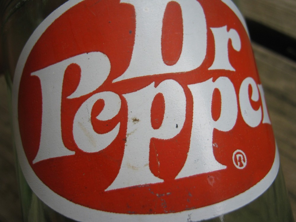 Vintage Old Dr Pepper Empty Bottle 16 0z