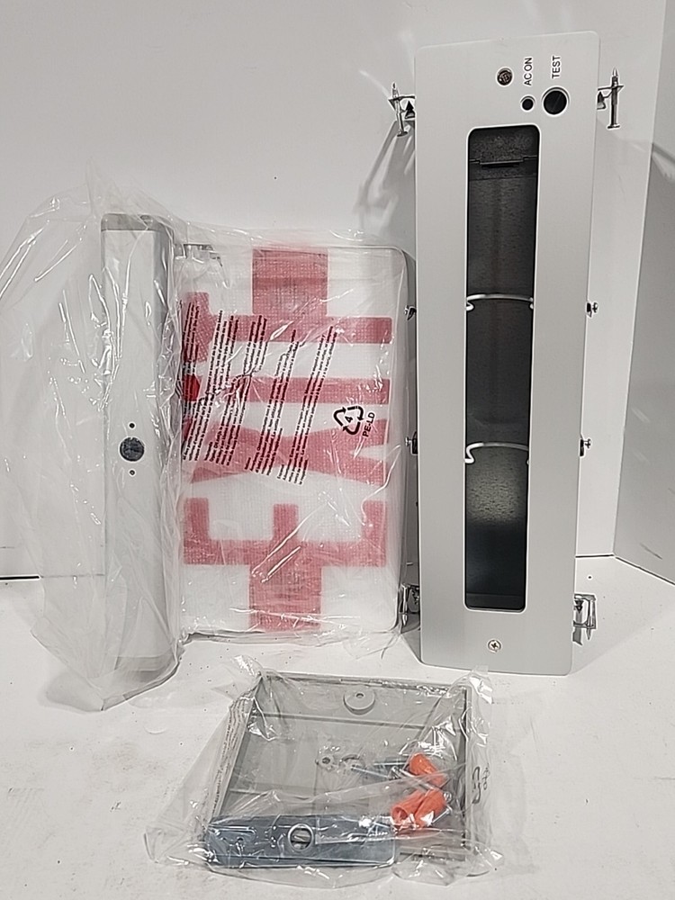 Exitronix S903-WB-SR-RM-AG Universal RED LED Edgelit Exit Sign