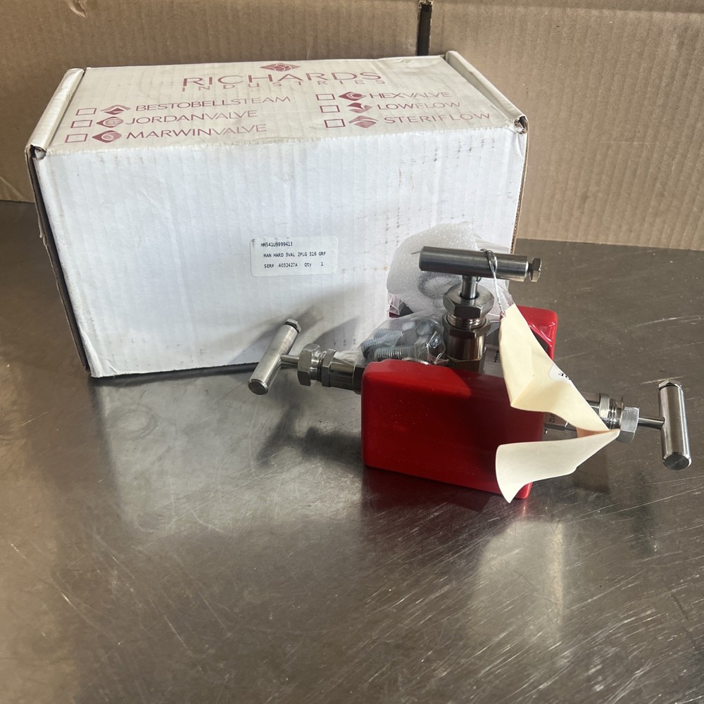 Richard’s Industries Hex Valve Model HM541U9999413 Nos Surplus