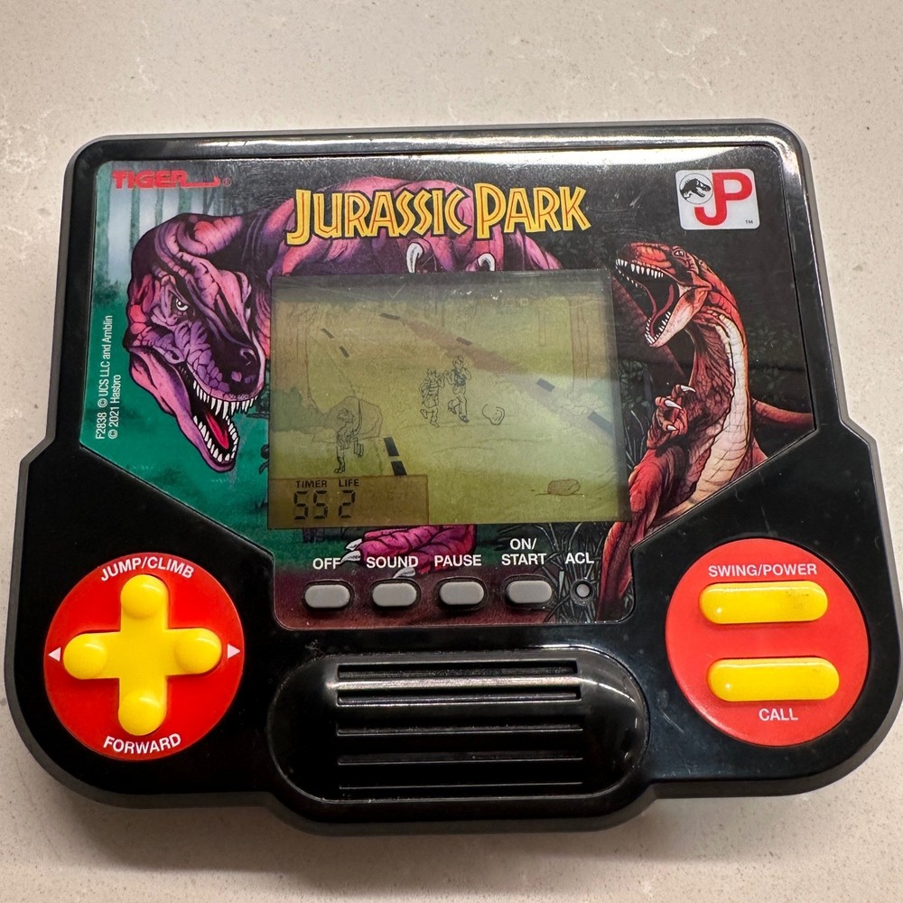 Tiger Electronics Jurassic Park Handheld Game Retro Rewind 2020 JP