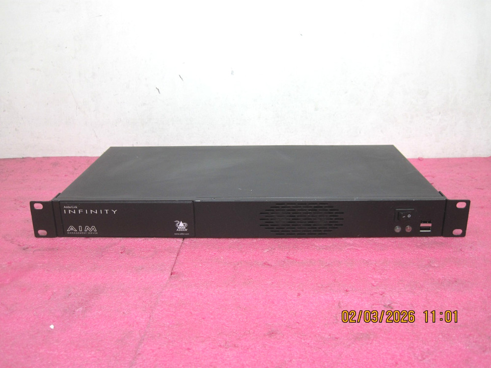 ADDERLink INFINITY Manager Device Includes 24-Channels Adder AIM-24 *READ* T9D11