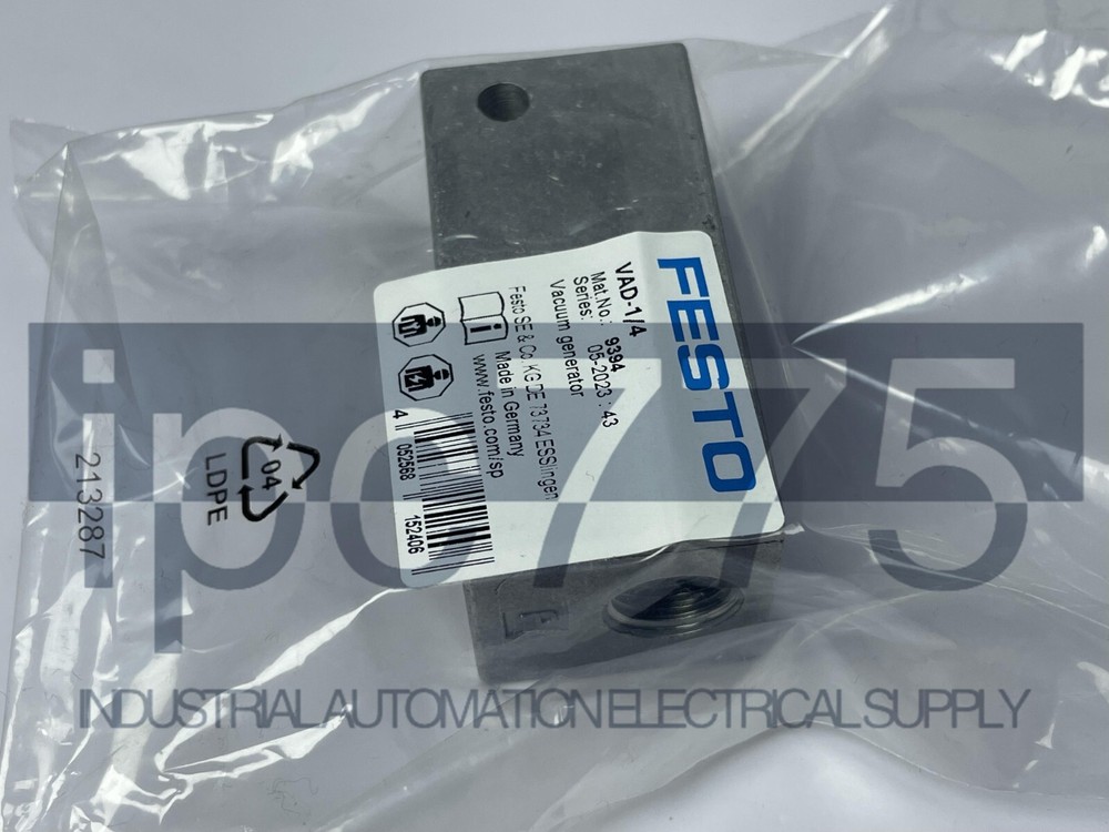 1PCS NEW FESTO VAD-1/4 9394 Vacuum Generator