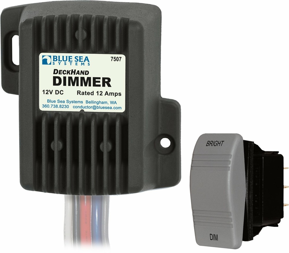 Blue Sea Systems 12V DC 12A Deckhand Dimmer