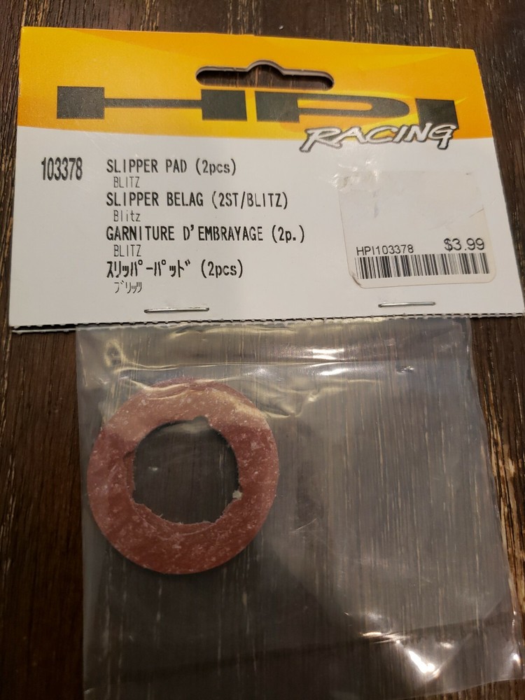 Hpi Blitz Slipper Pad 103378