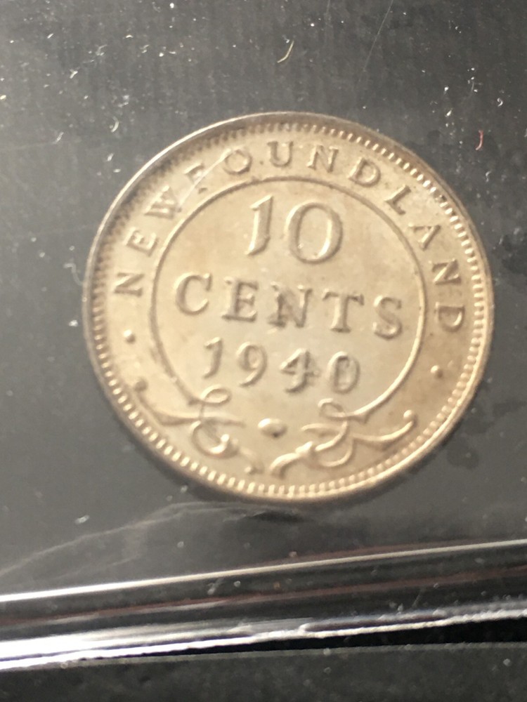 1940 ICCS Graded Newfoundland ¢10 Cent **MS-63**