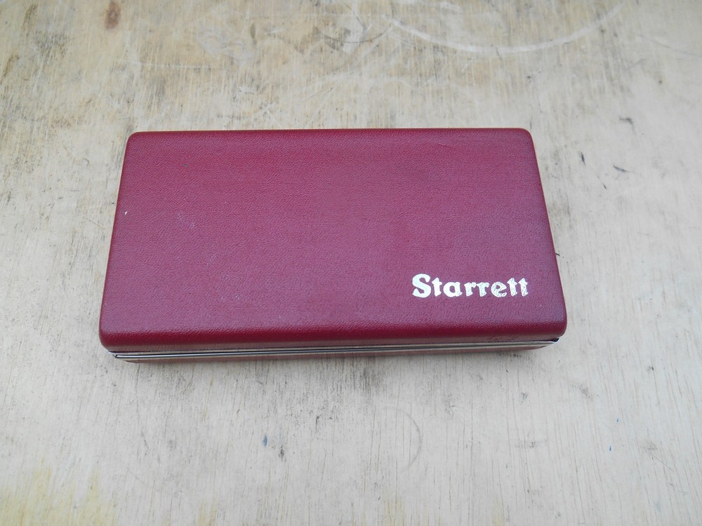 Starrett No. 711 last word indicator set