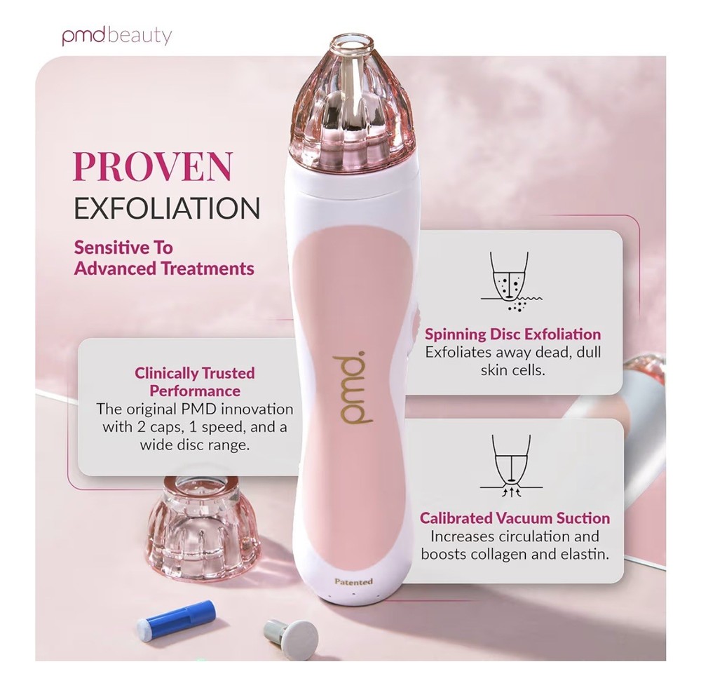 PMD Personal Microderm Classic At-Home Microdermabrasion Machine, Blush