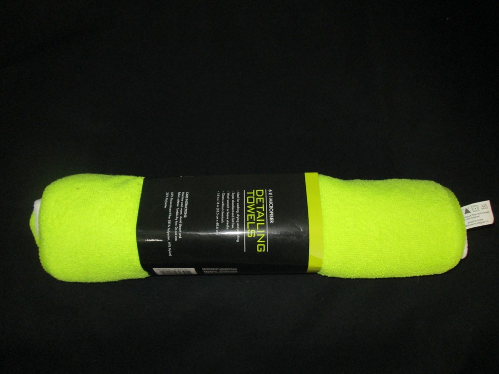 Living Solutions 6pk Microfiber Detailing Towels