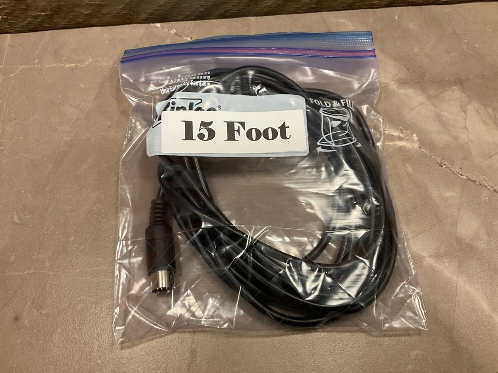 OEM Racermate Computrainer DIN Cable - 15ft Length