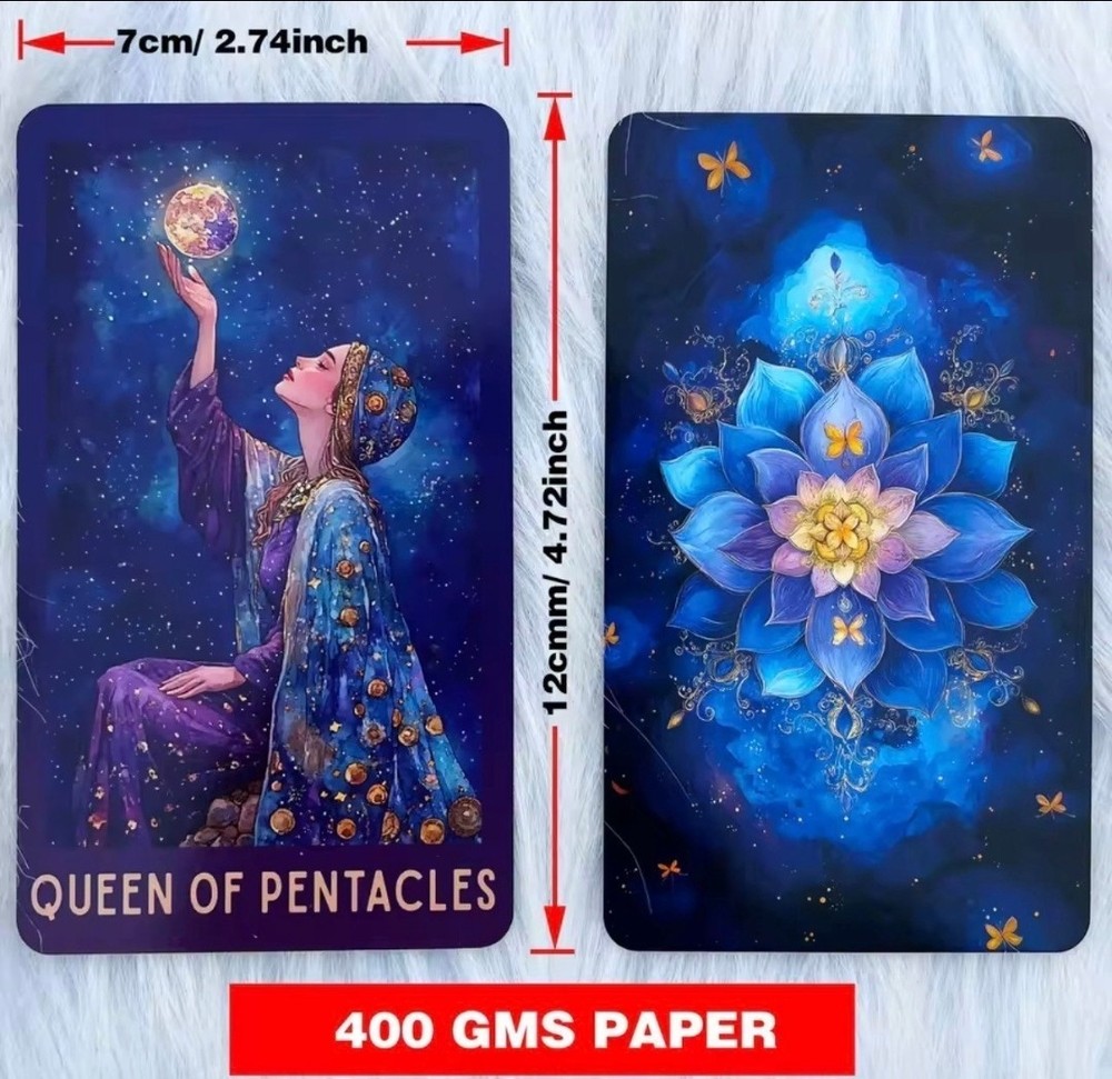Celestial Tarot - 78 Card Deck (4.75” X 2.75” in)