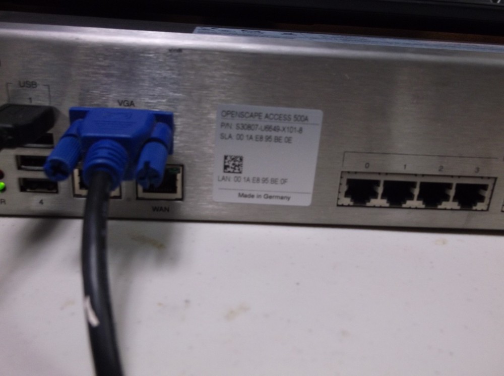 Unify OpenScape Access 500 A Softgate