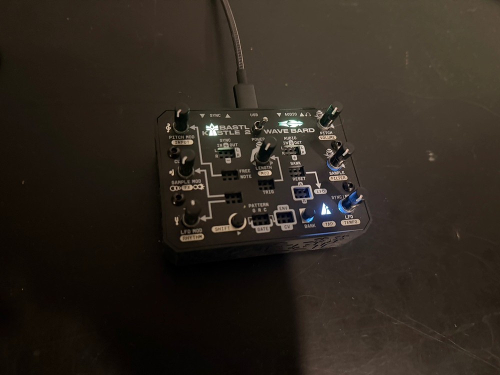 Bastl Kastle 2 Wave Bard Sampler