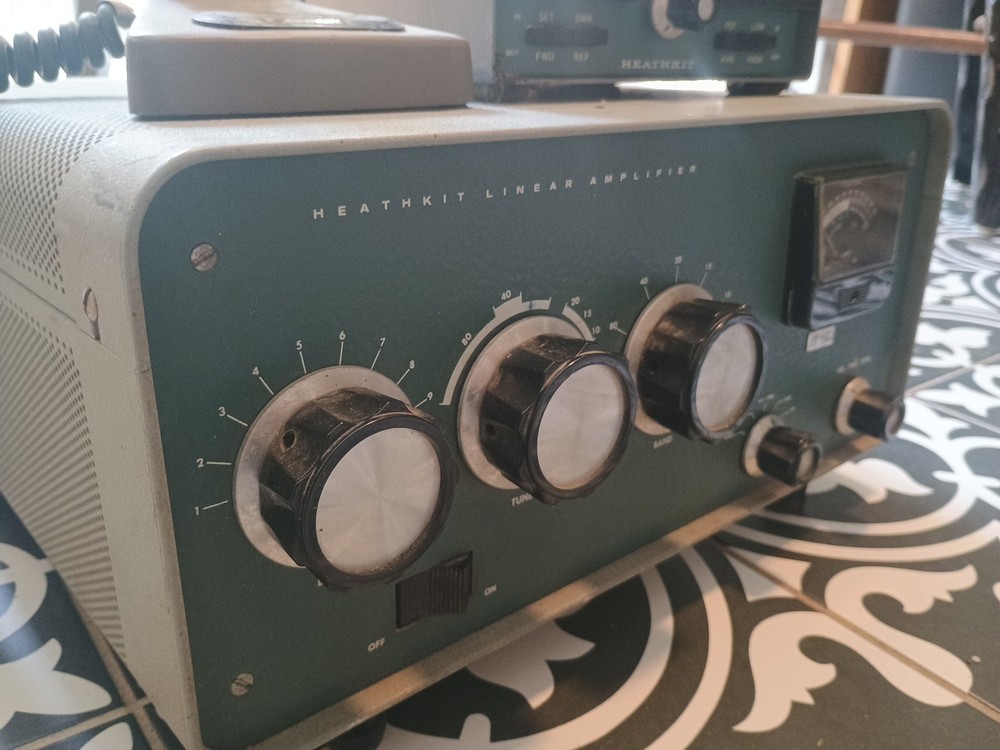 Heathkit SB-200+ Microphone+HM-2140 See Description