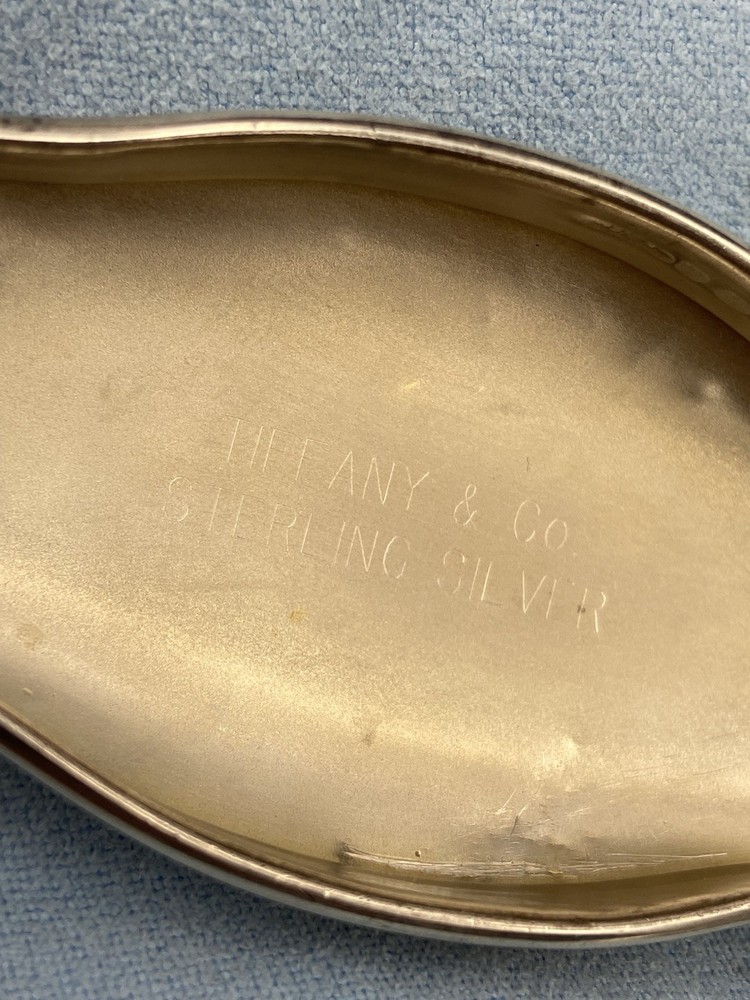 Tiffany&co Sterling Silver Jar Vanity Trinket Pillbox