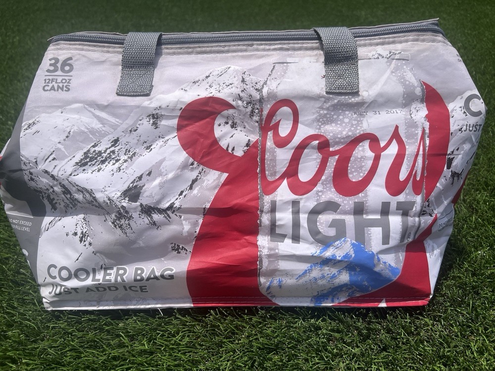 Coors Light 36 Pack Beer Bag Soft Carry Tote 2017