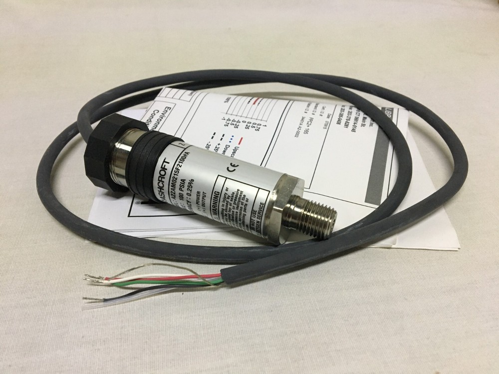 New! Ashcroft	A2ZAM0215F2100#A Transmitter (#20183)